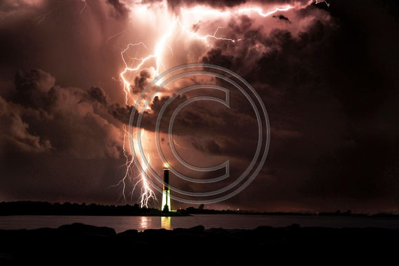 Barnegat Lighthouse - "Holy Moly" May 28, 2019 shot from IBSP