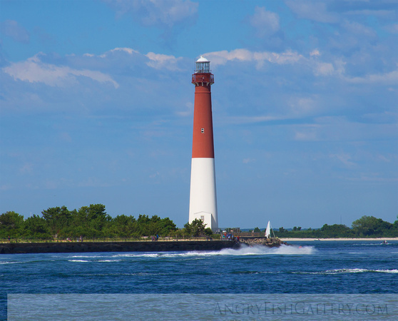 Barnegat Lighthouse as seen from Island Beach State Park
