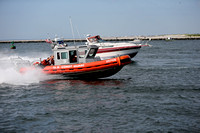 Crew was administering CPR to victim while racing through Barnegat Inlet (8/4/13)