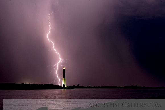 PURPLE RAIN - Barnegat Lighthouse -28-May-19 23:01 - photo by Tom Lynch