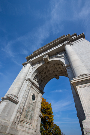 BM / BB=NW Valley Forge - National Memorrial Arch