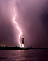 PURPLE RAIN (vert crop) - Barnegat Lighthouse -28-May-19 23:01 - photo by Tom Lynch