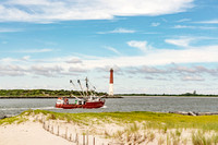 Barnegat Lighthouse from Island Bech