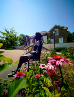 "Seated Woman" Michael B. Price, 1983. Ursinus