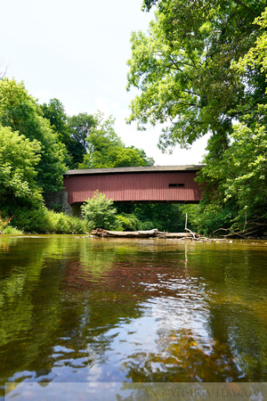 Kurtz's Mill Covered Bridge Built 1876