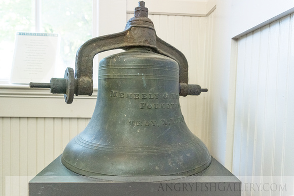The original school bell from
