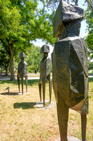 "The Watchers" Lynn Chadwick, 1960.Ursinus College